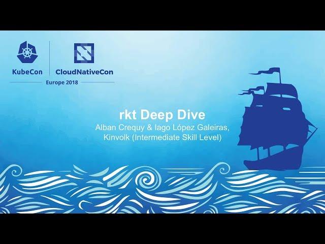 rkt Deep Dive – Alban Crequy & Iago López Galeiras, Kinvolk (Intermediate Skill Level)