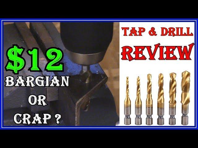 DRILL- TAP COMBINATION REVIEW -  WATCH BEFORE YOU BUY THESE