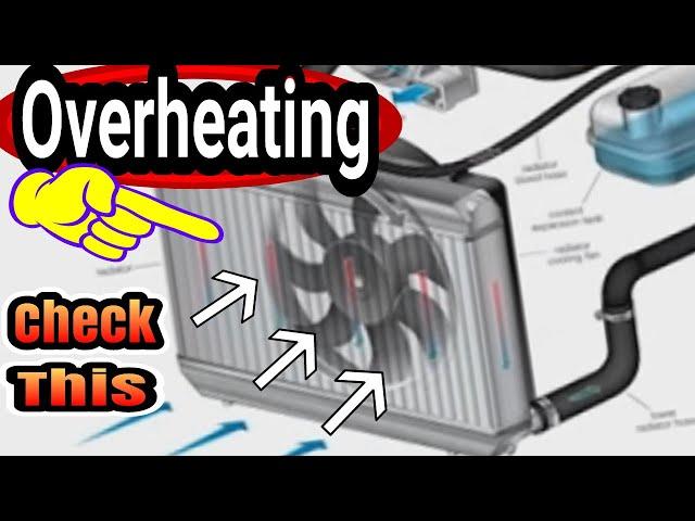 How to fix a car overheating when AC on. PT Cruiser overheating problems. Check cooling fan