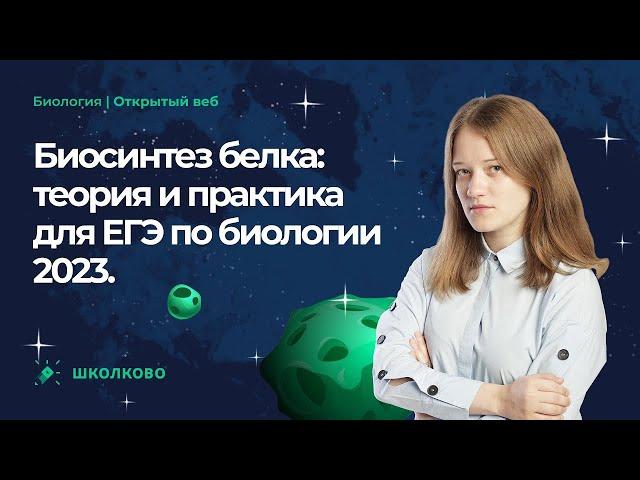 Биосинтез белка: теория и практика для ЕГЭ по биологии 2023