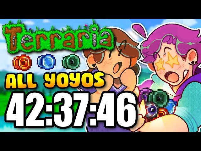 How fast can we get ALL THE YOYOS in Terraria?