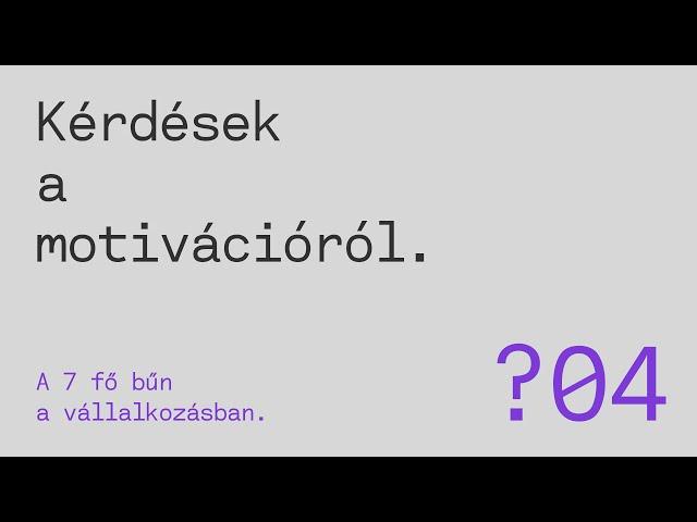 Kérdések a Motivációról! - Varga Sándor