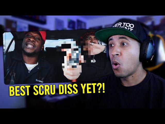 ITS UP FOR SCRU!! | DK - Push Ups / Family Matters Remix (Scruface Jean Diss) Reaction