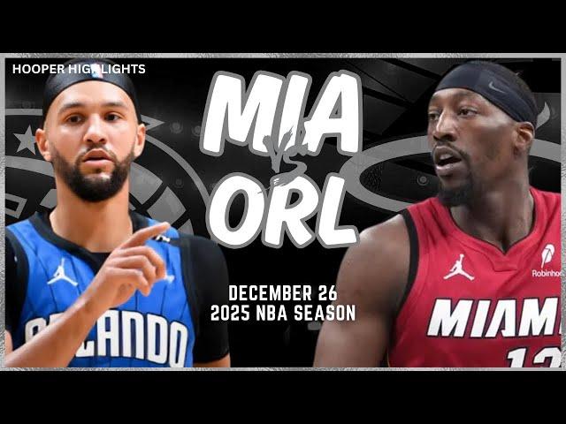 Miami Heat vs Orlando Magic Full Game Highlights | Dec 26 | 2025 NBA Season