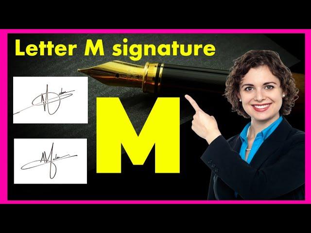 Most stylish M signature style | Signature style of M | M signature