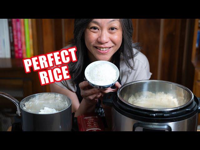 How I Cook Rice Every Time - Pot & Pressure Cooker Methods