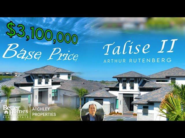 The Talise II - Arthur Rutenberg Homes - Lakehouse Cove in Waterside at Lakewood Ranch- Luxury Homes