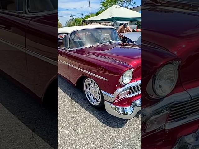 The Coolest 1956 Chevrolet Nomad #musclecar #restomod #shortsvideo