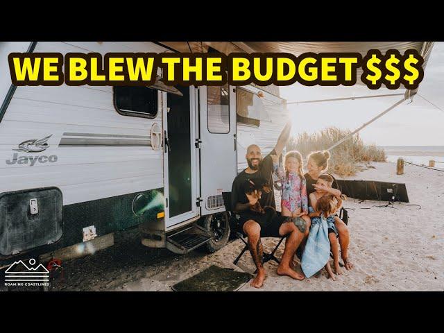 SHOCKING Cost of Traveling Australia: Quitting Jobs & Moving To A Caravan | First 100 Days Budget 