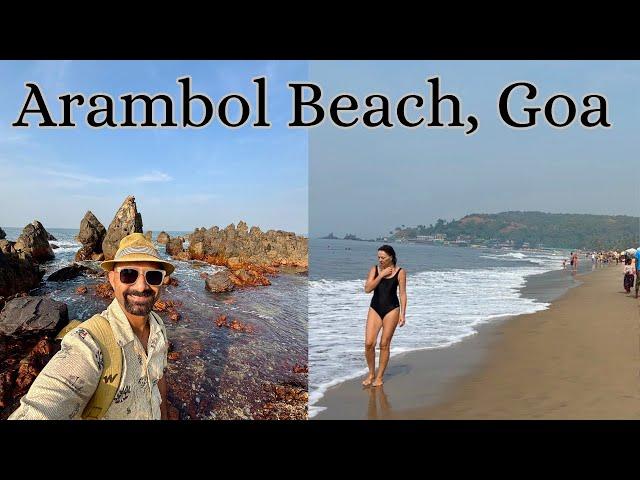 Arambol Beach & a Lake in North Goa | Beach, ️ Beer  & Sunset in Goa | The Young Monk |