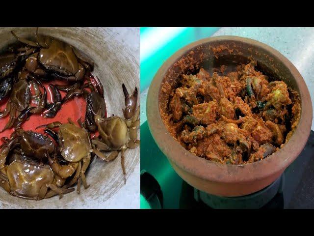 Crab Sukka | Mangalore style Crab Sukka | Village style crabs