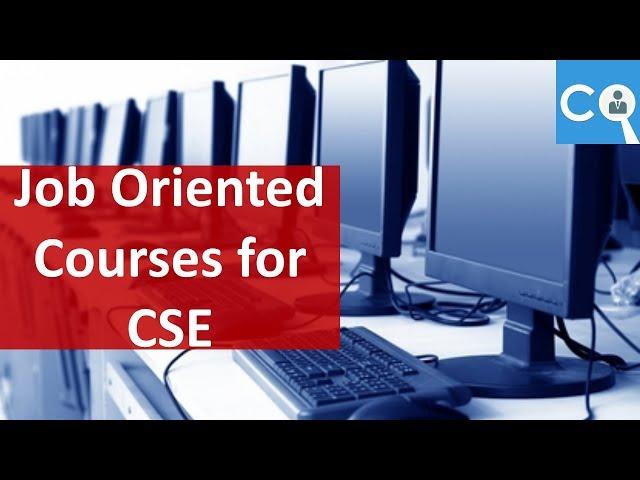 Job Oriented Courses in For Computer Science Engineers