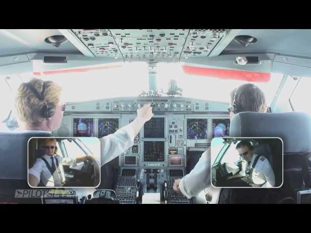 Approach Landing Seattle Airport IFR Airbus 333