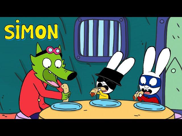  Grandma Wolf Saves the Day (with Pancakes!)  | Simon | Full episodes Compilation 1hr