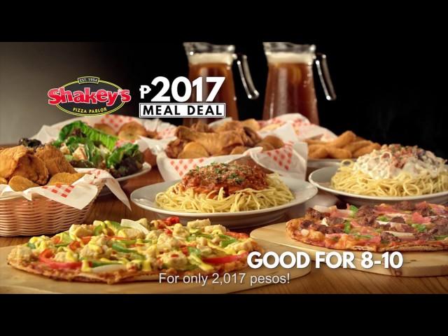 Shakey's P2017 Meal Deal TVC