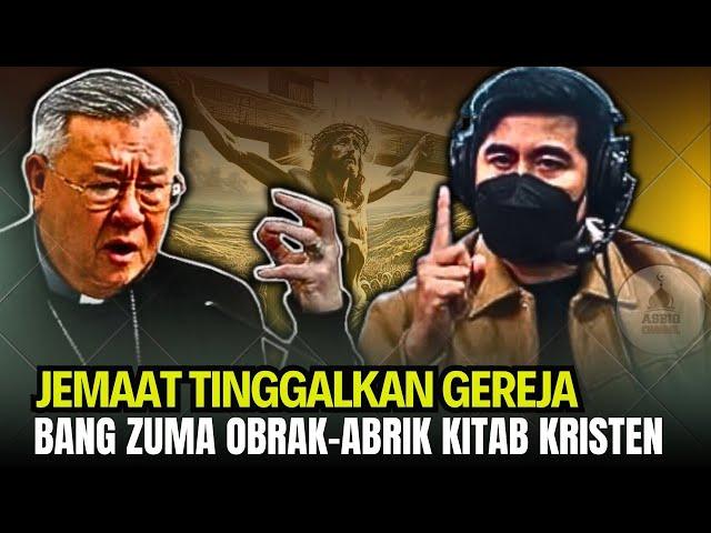 HEBOH‼️JEMAAT RAMAI² TINGGALKAN GEREJA, Bang ZUMA OBRAK-ABRIK KITAB KRISTEN