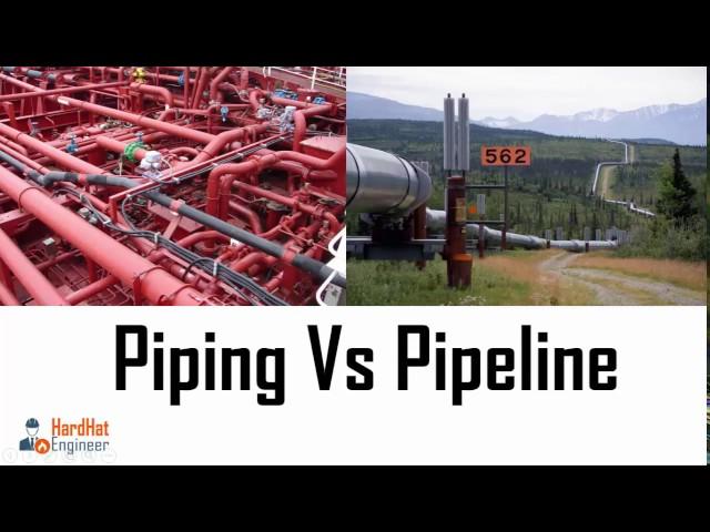What is The Difference Between Piping and Pipeline. Piping Vs Pipeline