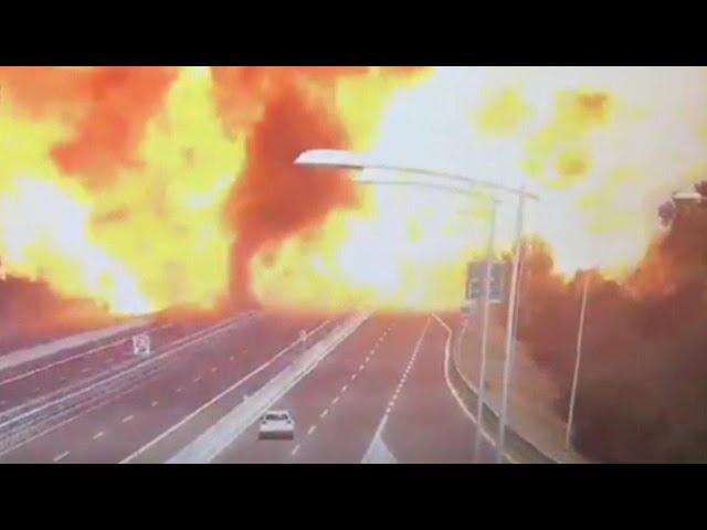 Deadly Tanker Explosion on Italy Highway Causes Extensive Damage