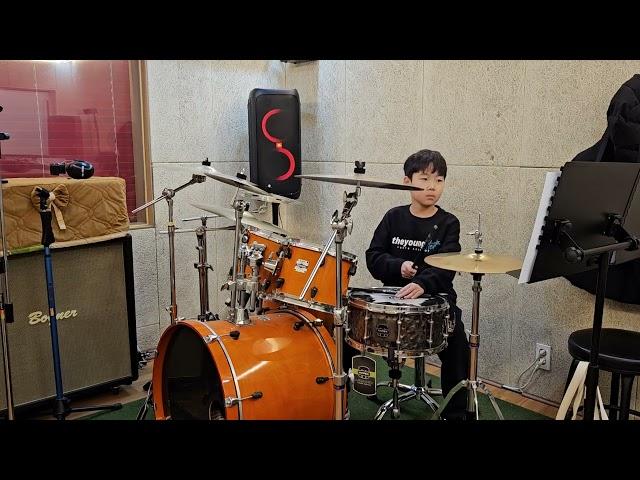 (파주교하운정드럼학원)예인실용음악학원 장선우학생 " 달리기 - QWER" drumcover