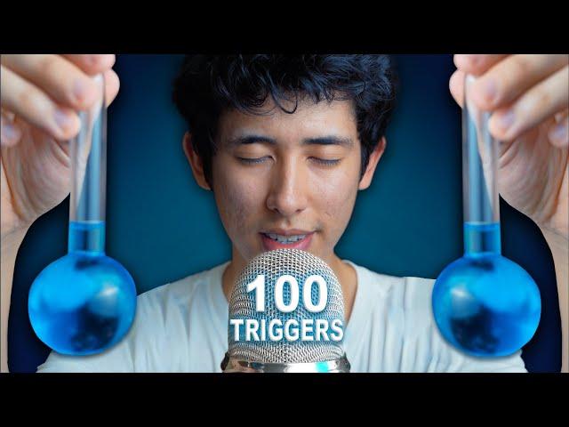 [ASMR] 100 Triggers To Help YOU Sleep TONIGHT