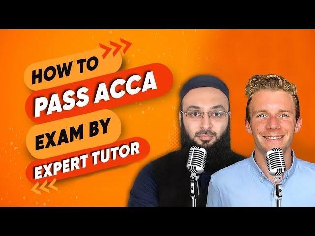 ACCA Tutor Reveals Secrets to Passing Exams | What to Do If You Fail  | James Wright | Vifhe