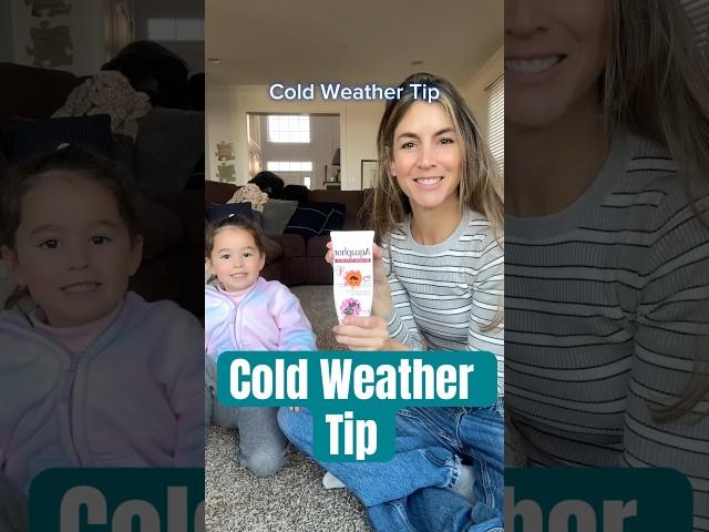 Cold Weather Tip to Protect your Little One's Face️