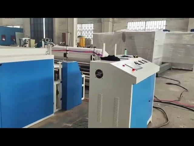 Thermo bonded wadding production line WJM-3 soft padding making machine