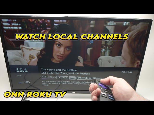 How to Setup Your Antenna With Onn Roku TV