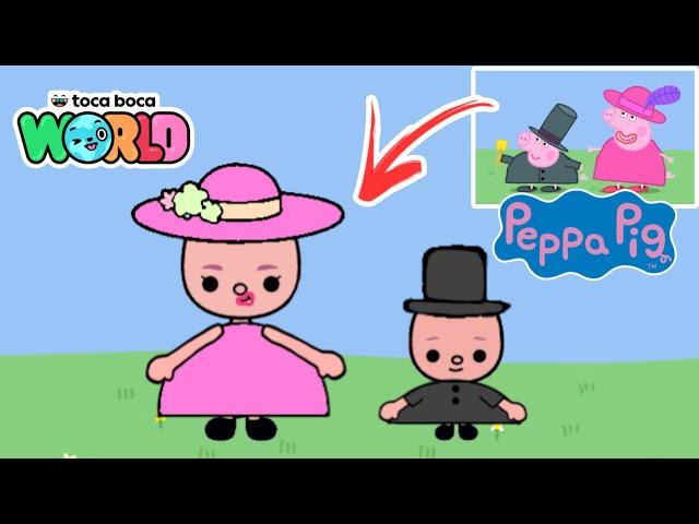  PEPPA PIG IN TOCA BOCA |  Dressing Up | Toca Boca World ️