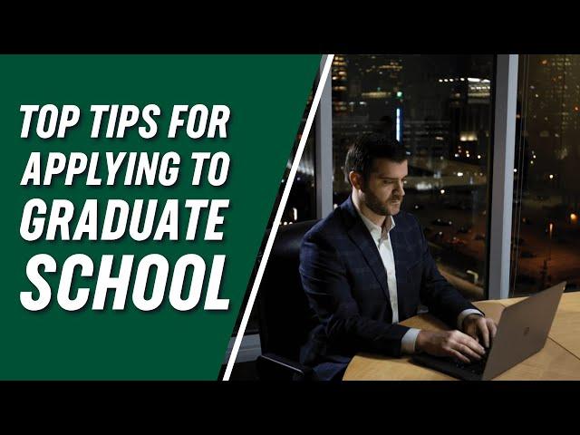 Top Tips for Applying to Graduate School at UNC Charlotte