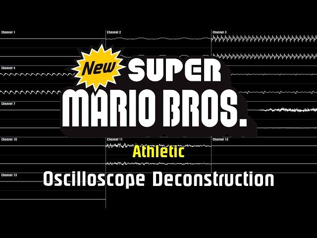 New Super Mario Bros. - Athletic [Oscilloscope Deconstruction]