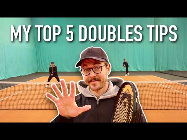 My Top 5 Doubles Tips #tennis