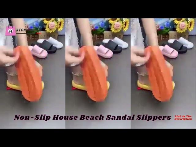 Universal Quick-Drying Thickened Non-Slip Sandals House Beach Slippers