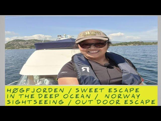 HØGSFJORDEN / SWEET ESCAPE IN THE DEEP OCEAN / NORWAY Fjordane Sightseeing / OutdoorScape