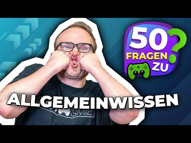 Du bist ZU LANGSAM! | 50 Fragen zu Allgemeinwissen