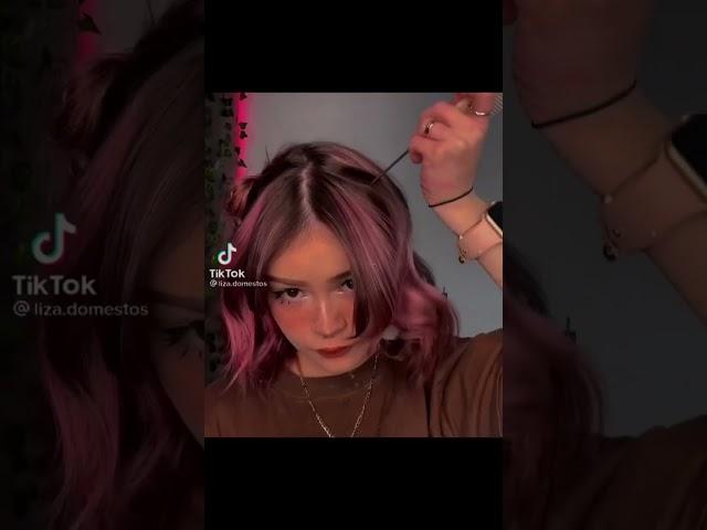 Милая причёска на каре🪴🫀 #aesthetic #рекомендации