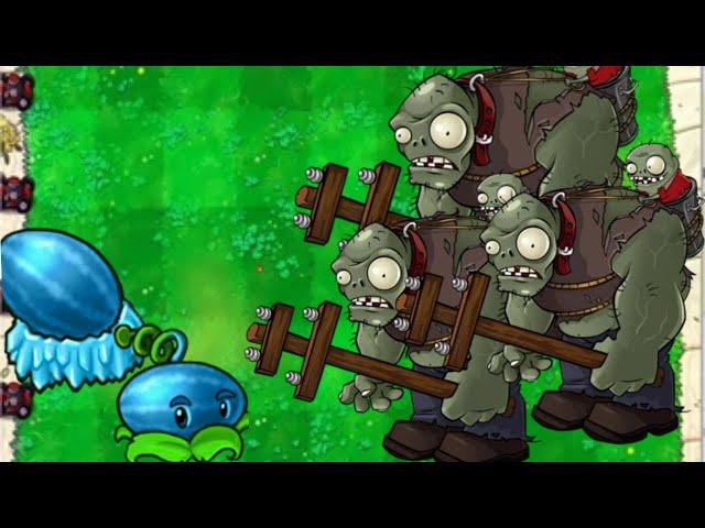 PvZ survival, but every zombie is a Gargantuar | PvZ Challenge