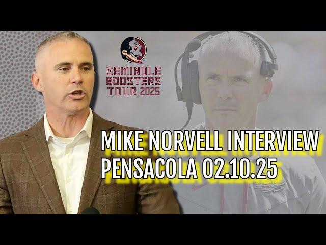 Mike Norvell Booster Tour Interview 2025 | Norvell talks FSU Football | Warchant TV #FSU