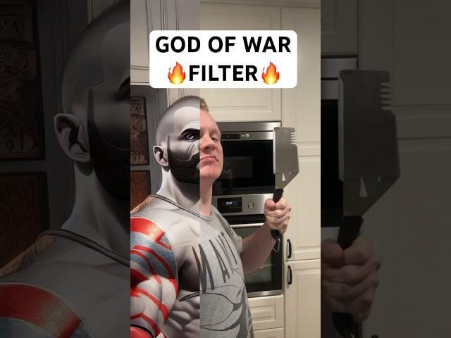 GOD OF WAR FILTER  #godofwar #kratos #godofwarragnarok #dlc #valhalla #sony #filter #ai #new #wow