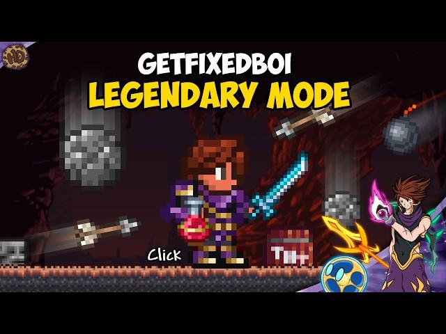 Terraria LEGENDARY MODE but it's GETFIXEDBOI!