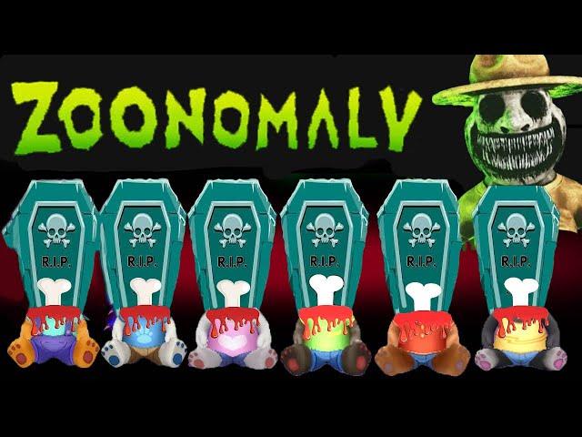 Zoonomaly all SAD ! Talking tom and friends zoonomaly