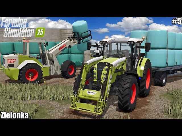 FS25 ! COLLECTING and STORING GRASS SILAGE BALES│Zielonka│FS 25│5