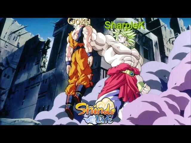 SharpleK vs Goku | PvP in Shindo life#5