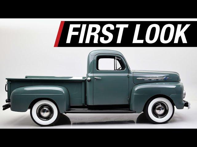 FIRST LOOK - 1952 Ford F1 Pickup - BARRETT-JACKSON HOUSTON 2021