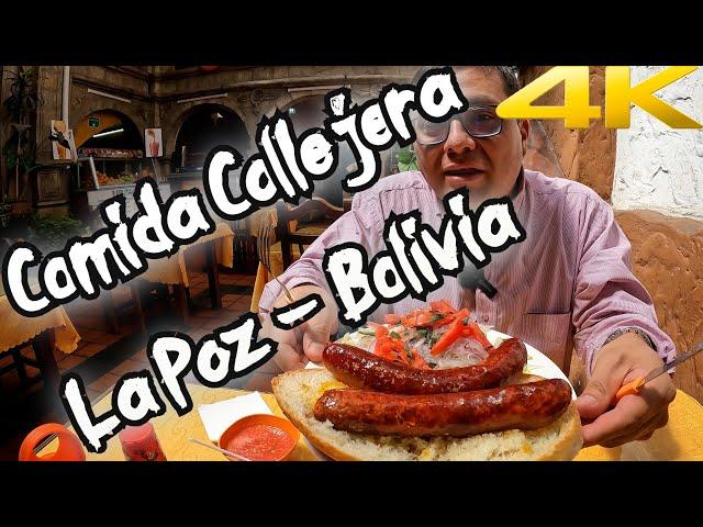 Comida Callejera de la ciudad de La Paz - Bolivia PARTE 1