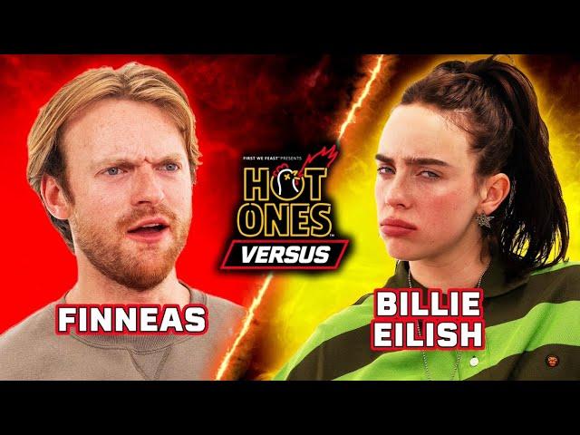 Billie Eilish vs. Finneas | Hot Ones Versus