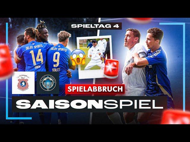 RUDELBILDUNG, SPIELABBRUCH & POLIZEI EINSATZ.. DELAY SPORTS vs AL DERSIMSPOR HIGHLIGHTS!