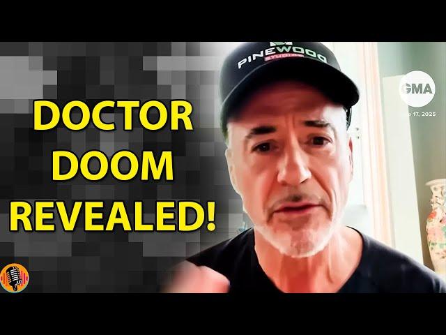 Robert Downey Jr. Reveals First Look at Doctor Doom in Avengers Doomsday #avengersdoomsday