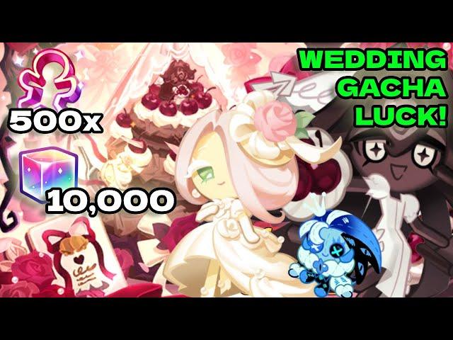 500+ Pulls on NEW Wedding Gacha and Featured Cookie Banner!