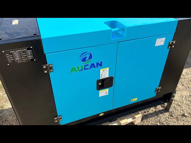 10kW silent diesel generator (QC380 engine)